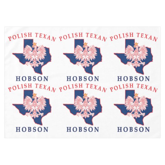 Hobson Polish Texan Tischdecke (Vorderseite (Horizontal))