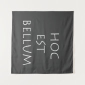 Hoc est bellum wandteppich (Vorderseite (Horizontal))