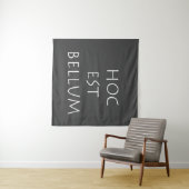 Hoc est bellum wandteppich (Beispiel (Horizontal))