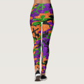 HOC Monster Glitzer Halloween Edition Camouflage Leggings (Rückseite)
