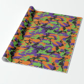 HOC Monster Halloween Edition Camouflage Geschenkpapier (Ungerollt)