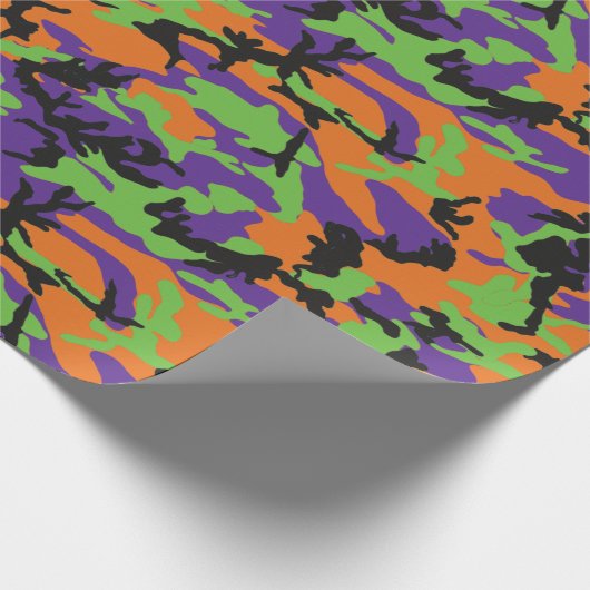 HOC Monster Halloween Edition Camouflage Geschenkpapier (Ecke)