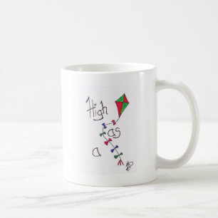 Hoch als Drachen Kaffeetasse