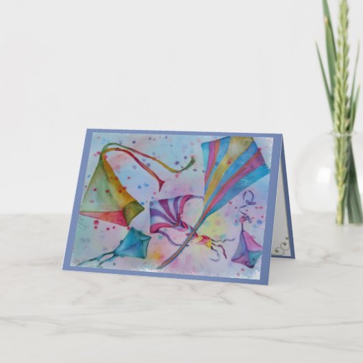 HOCH ALS KITE! KARTE (Vorderseite)