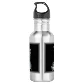 Hoch ansteigend - Custom Water Flasche Edelstahlflasche (Rückseite)