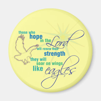 Hoch auf dem Christlichen Scriptormagnet Magnet