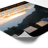 Hoch auf dem Poster (Ecke)