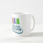 Hoch auf Fruchtzucker Kaffeetasse (VorderseiteRechts)