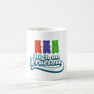 Hoch auf Fruchtzucker Kaffeetasse