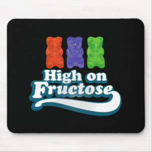 Hoch auf Fruchtzucker Mousepad