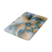 Hoch aufragende, Abstrakte Fantasy Fraktal Art mit Badematte (Schrägansicht)