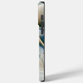 Hoch aufragende, Abstrakte Fantasy Fraktal Art mit Case-Mate iPhone Hülle (Rückseite / Links)