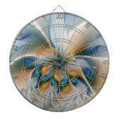 Hoch aufragende, Abstrakte Fantasy Fraktal Art mit Dartscheibe (vorne)