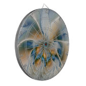 Hoch aufragende, Abstrakte Fantasy Fraktal Art mit Dartscheibe (Vorderseite Links)