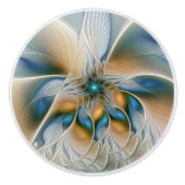 Hoch aufragende, Abstrakte Fantasy Fraktal Art mit Keramikknauf (Vorderseite)