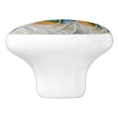 Hoch aufragende, Abstrakte Fantasy Fraktal Art mit Keramikknauf (Seitenansicht)