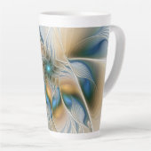 Hoch aufragende, Abstrakte Fantasy Fraktal Art mit Milchtasse (Rechte Ecke)