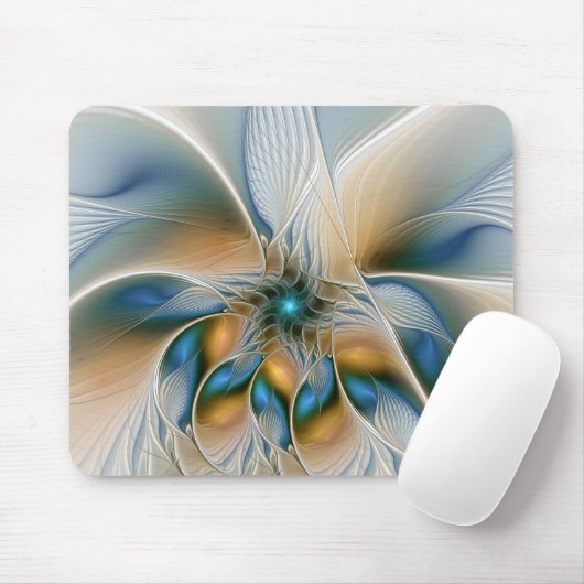 Hoch aufragende, Abstrakte Fantasy Fraktal Art mit Mousepad (Mit Mouse)