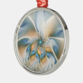 Hoch aufragende, Abstrakte Fantasy Fraktal Art mit Ornament Aus Metall (Links)