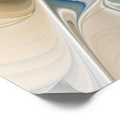 Hoch aufragende, Abstrakte Fantasy Fraktal Art mit Poster (Ecke)