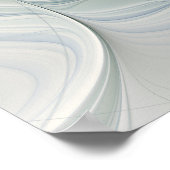 Hoch aufragende, Abstrakte Fantasy Fraktal Art mit Poster (Ecke)