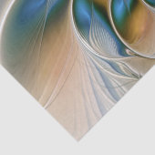 Hoch aufragende, Abstrakte Fantasy Fraktal Art mit Seidenpapier (Detail)