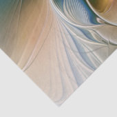 Hoch aufragende, Abstrakte Fantasy Fraktal Art mit Seidenpapier (Detail)