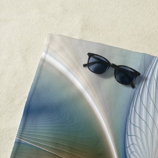 Hoch aufragende, Abstrakte Fantasy Fraktal Art mit Strandtuch (Beispiel)