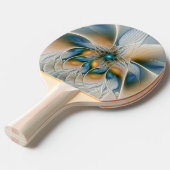 Hoch aufragende, Abstrakte Fantasy Fraktal Art mit Tischtennis Schläger (Vorderseite)