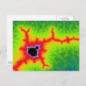 Hoch belastete Postkarte (Vorne/Hinten)