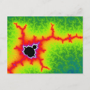 Hoch belastete Postkarte