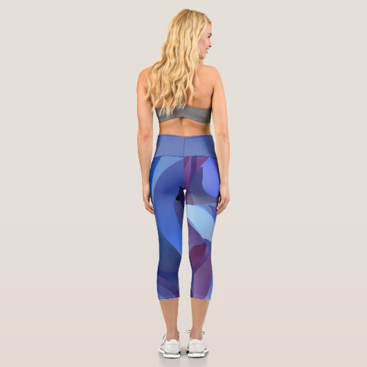 Hoch Capri Leggings (Rückseite)