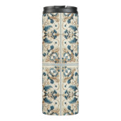 Hoch dekorierte Bläschen Thermosbecher (Rückseite)