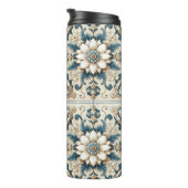 Hoch dekorierte Bläschen Thermosbecher (Nach rechts gedreht)