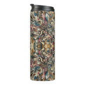 Hoch dekorierter Tumbler Thermosbecher (Nach rechts gedreht)