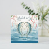 Hoch dich für die Einladung von Angelfreunden (Stehend Vorderseite)