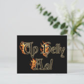 Hoch die Om! Grußkarten Postkarte (Stehend Vorderseite)