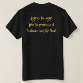 Hoch die Om! Licht in die Nacht T-Shirt