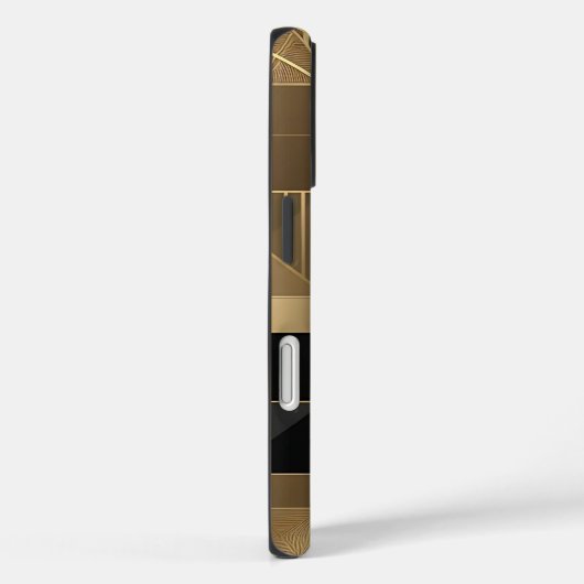 Hoch entwickelte Art Deco Geometric Handy Case (Rückseite / Rechts)