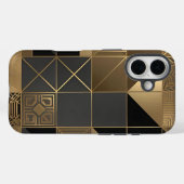 Hoch entwickelte Art Deco Geometric Handy Case (Rückseite (Horizontal))