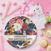 Hoch entwickelte Boho Floral Pappteller (Party)