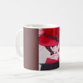 Hoch entwickelte Dame Mug Kaffeetasse (Vorderseite Links)