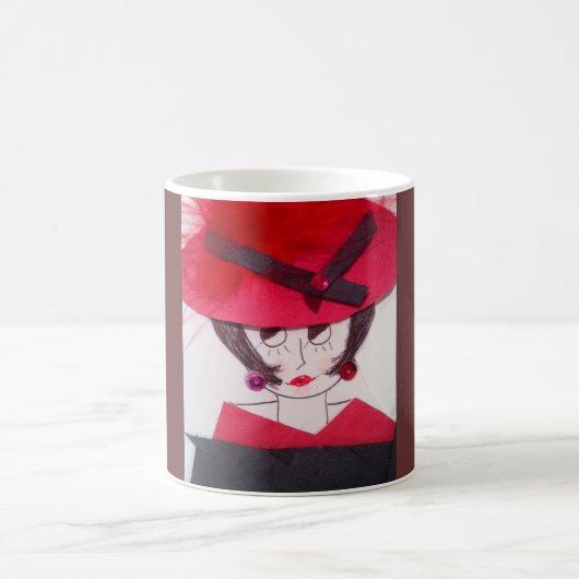 Hoch entwickelte Dame Mug Kaffeetasse (Mittel)