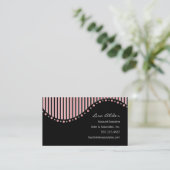 Hoch entwickelte Dame Visitenkarte (Stehend Vorderseite)