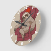 Hoch entwickelte drei Toed Trägheit Runde Wanduhr (Winkel)