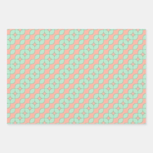 Hoch entwickelte Hues Wrapping Paper Flat Sheet Se Geschenkpapier Set (Vorderseite 3)
