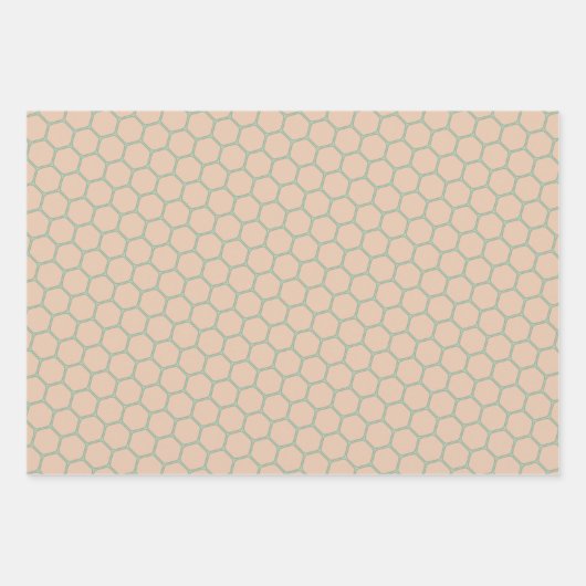 Hoch entwickelte Hues Wrapping Paper Flat Sheet Se Geschenkpapier Set (Vorderseite)