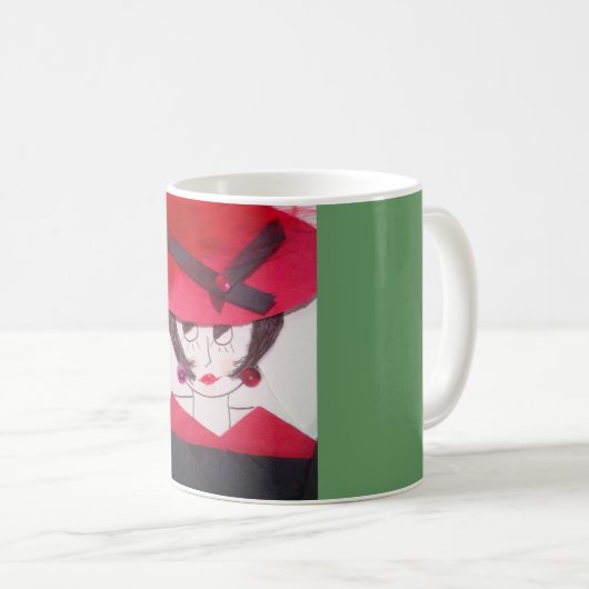 Hoch entwickelte Lady-Tasse Kaffeetasse (VorderseiteRechts)