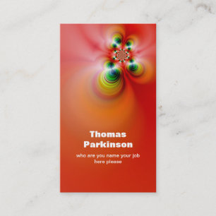 hoch entwickelte Visitenkarte