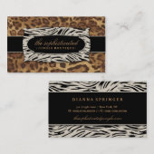 Hoch entwickelter Leopard 2 des Dschungel-311 Visitenkarte (Vorne/Hinten)